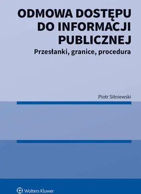 Productafbeelding van Odmowa dostępu do informacji publicznej