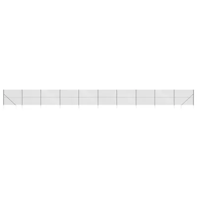 Produktbild von Maschendrahtzaun mit Bodenhülsen Anthrazit 1,4x25 m