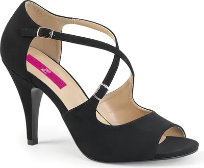 Produktbild von DREAM-412 Damen Sandale von Pleaser Pink Label, Schwarz EU 45, US 15