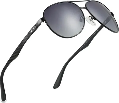 Image de ZENOTTIC Lunettes de soleil polarisées avec monture en fibre de carbone Protection UV400