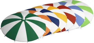 Produktbild von homeXpert 3065170706 Glasabdeckung Trinkglas-Deckel Schirmchen, Ø 11,5 cm (Farbe zufällig, 8 Stück)
