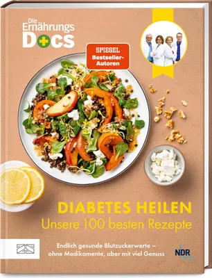 Produktbild von Die Ernährungs-Docs - Diabetes heilen - Unsere 100 besten Rezepte