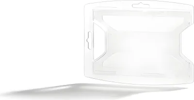 Immagine prodotto di DURABLE Portabadge reXycle® per 2 tessere, 10 pezzi, Trasparente, 895219