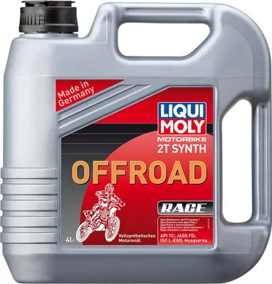 Produktbild von Liqui Moly Motorbike 2T Synth Offroad Race 4 Liter Kanister API TC, ISO L-EGD, JASO FD vollsynthetisch