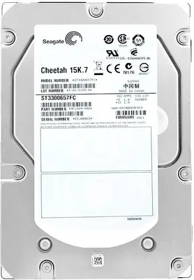 Produktbild von Seagate 300GB HDD Cheetah, Fiberkanal, 300 GB, 8,89 cm (3.5"), 13,8W, 8,98W, 5 - 55 °C