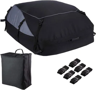 Produktbild von Reisetasche, faltbar - Reisebeutel - Für Reisen - Wasserdicht - 160 x 110 x 45 cm - Schwarz