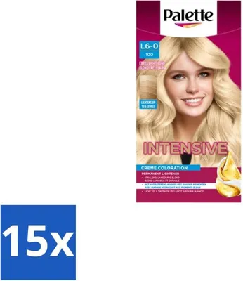 Image de Poly Palette – Coloration capillaire – 100 Blond très clair – 115 ml - Pack économique - 15 pièces