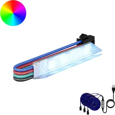 Imagen del producto de Tira LED 2 pcs y Multicolor 1745 mm Cobre y plástico