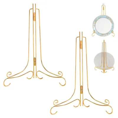 Image de Omgoods - Lot de 4 supports en fer pour panneaux décoratifs et photos