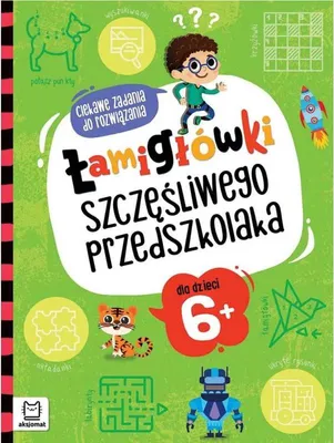 Produktbild von Łamigłówki szczęl.przedszk.Ciek.zadania 6+ 39709