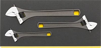 Produktbild von STAHLWILLE Einmaulschlüssel-Satz verstellbar TCS 4026/3 6-10 3 St.