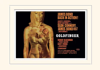 Obrázek produktu pro James Bond – Goldfinger – Film – 30 x 40 cm – Plakát
