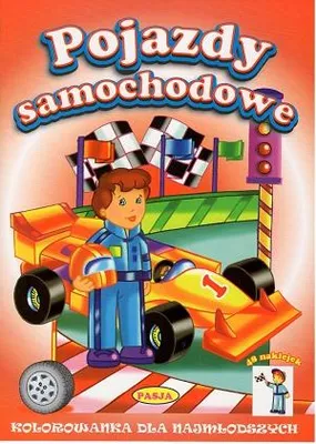 Obrázek produktu pro Pojazdy Samochodowe Kolorowanka dla Dzieci