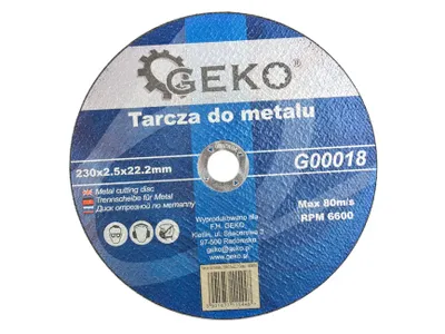 Obrázek produktu pro Kotouč na řezání kovů 230 mm x 2,5 mm x 22,2 mm 00440