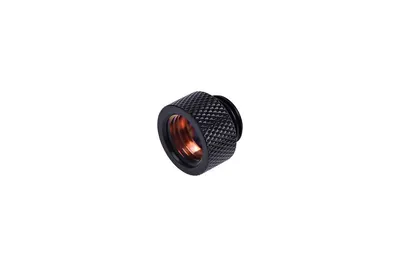 Productafbeelding van Alphacool 17219, slangconnector, 1/4 inch, mannelijk/vrouwelijk, messing, zwart
