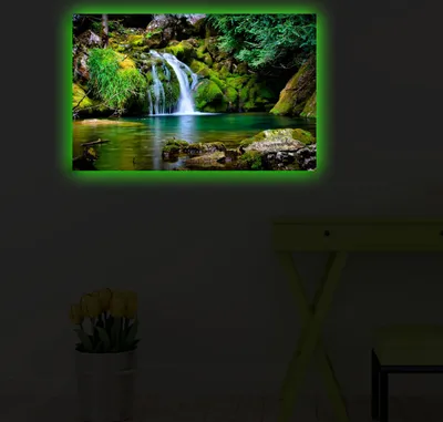 Obrázok produktu pre Opviq, 4570DACT- SHN3283, Farebné, Výtlačky na plátno, 45 x 70 cm, 100% semišové plátno