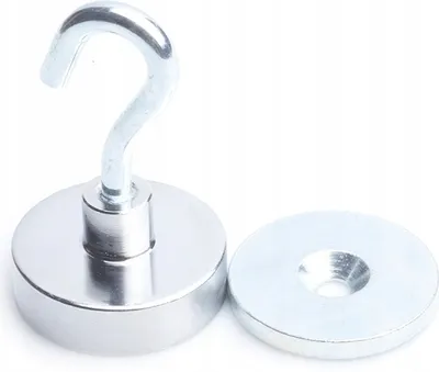 Immagine prodotto di Set di ganci magnetici per tende 25 mm, estremamente resistenti, lavagne magnetiche, frigoriferi, lavagne bianche, fai da te