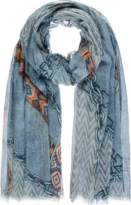 Produktbild von Blauer Passigatti Damenschal
