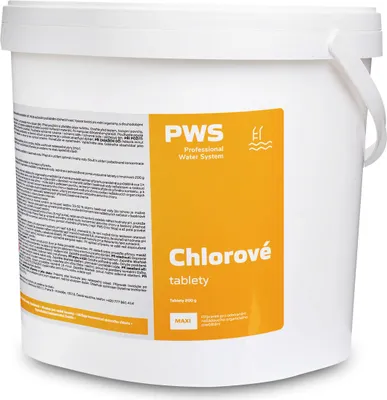 Zdjęcie produktu dla Tabletki chloru wolno rozpuszczające się 200g 5kg