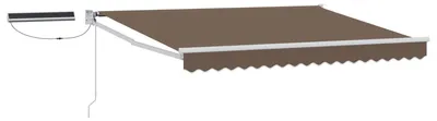 Image de Auvent électrique rétractable vidaXL, couleur taupe