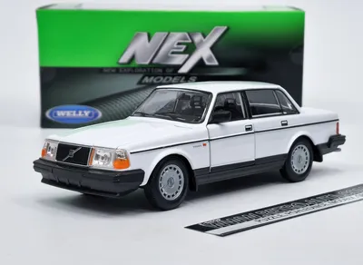 Zdjęcie produktu dla Volvo 240 GL - biały WELLY 1:24