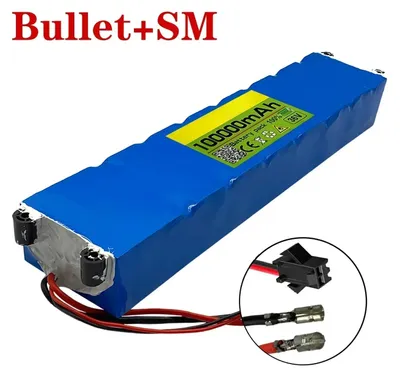 Obrázek produktu pro Baterie pro elektrický skútr - M365 - Lithium-iontová - 36 V - 100 Ah - konfigurace 10S3P - články 18650 - konektor Bullet SM