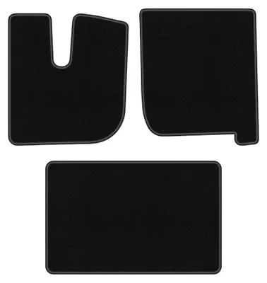 Immagine prodotto di Tappetini in moquette per Iveco Stralis 2013-2019 (commerciale) – set 4 pezzi, neri, su misura – Wielganizator BASIC