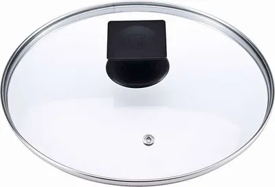 Produktbild von Bergner Glasdeckel Dampfloch 24 cm Topf-Deckel Pfannendeckel BG-7093