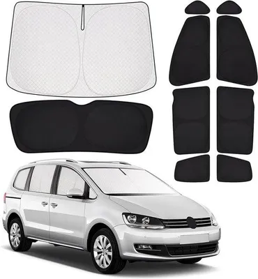 Image de Pare-soleil pour voiture - Remplacement du pare-soleil pour VW Sharan, avec protection UV et installation facile