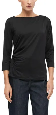 Obrázok produktu pre s.Oliver – Dámske tričko – Strih slim fit, okrúhly výstrih, 3/4 rukávy