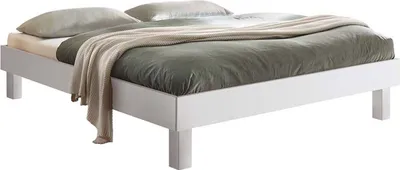 Produktbild von HASENA Trento Bett Rapallo weiß deckend 180x200