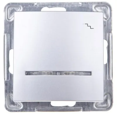 Obrázok produktu pre Ospel ŁP-3YS/m/18, Strieborná, IP20, 250 V, 16 A, 71 mm, 40 mm