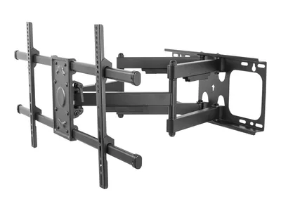 Obrázek produktu pro Držák Equip - naklápěcí a otočný - pro plochou obrazovku - ocel - černý - velikost obrazovky: 94-229 cm (37"-90")