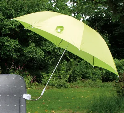 Produktbild von Eurotrail ETCF0931, Strandschirm, Rund, Grau, Polyester, Stahl, Stahl