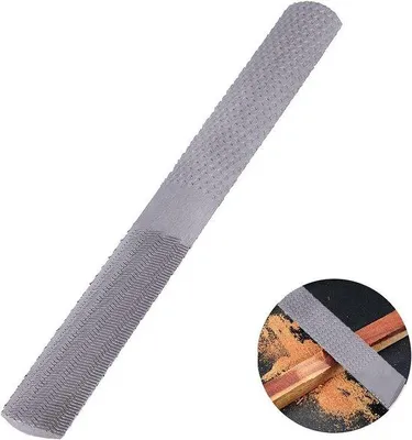 Obrázek produktu pro Ocelová rašple pro zpracování dřeva a řezbářství, 4 v 1, 20 cm, ocel