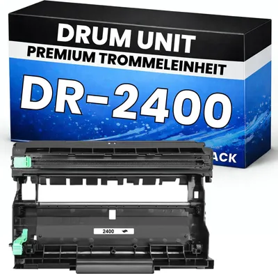 Produktbild von Trommel DR-2400 für Brother kompatibel Laser Drum DR2400 Premium Alternative DCP-L2510D/2530DW/2537DW/2550DN HL-L2310D/2350DW/2370DN
