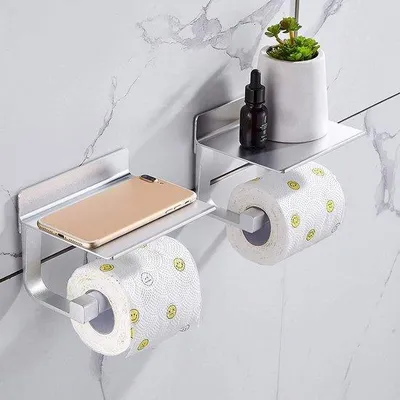 Image de Porte-papier hygiénique en métal