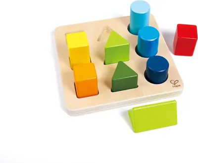 Productafbeelding van Kleur- en vormsorteerder - Educatief speelgoed - Hout - Vanaf 12 maanden