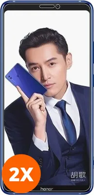 Produktbild von Mobigear 4.99 HONOR Note 10 Panzerglas Gehärtetes Glas Displayschutz - Hüllenfreundlich (2er Pack)