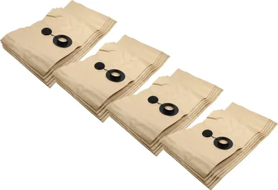 Produktbild von vhbw 20x Filtersack kompatibel mit Hilti WVC 40 M Absauggerät - 36cm x 30cm Sandfarben
