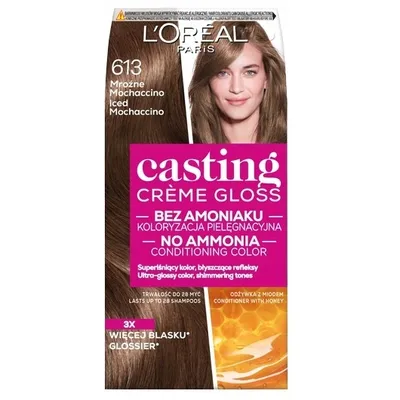 Zdjęcie produktu dla Farba Do Włosów L'oréal Casting Creme Gloss 613 Mroźne Mochaccino