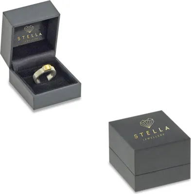 Produktbild von 585er Gold Damenring mit Smaragd und Diamanten 0,12ct. Gr. 54