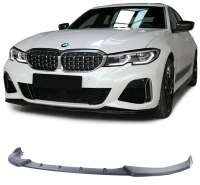Produktbild von Spoiler Lippe Frontspoiler schwarz matt für BMW 3er G20 G21 ab 2018 mit M-Paket