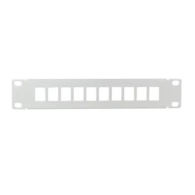 Produktbild von LogiLink 10" Keystone Patch Panel lichtgrau