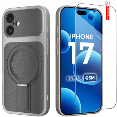 Obrázok produktu pre Puzdro na iPhone 17 s magnetickým krúžkom pre MagSafe a sklom s tvrdosťou 9H