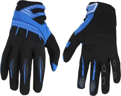 Produktbild von Handschuhe FG204 Gr. L Blau Motorrad Motorradhandsschuhe Fahrrad Quad Dirtpaw