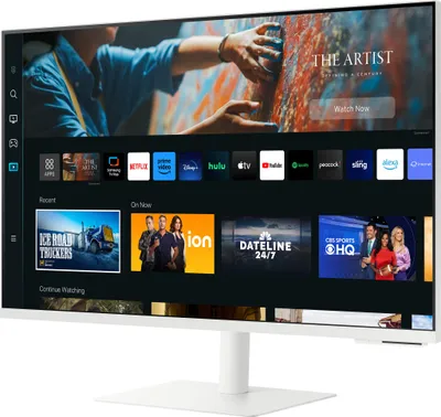 Produktbild von Samsung M70C, 81,3 cm (32"), 3840 x 2160 Pixel, 4K Ultra HD, LED, 4 ms, Weiß