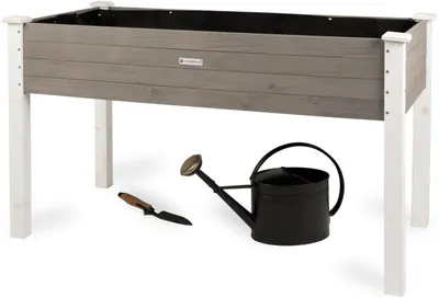 Image de Jardin surélevé en bois pour jardin et balcon