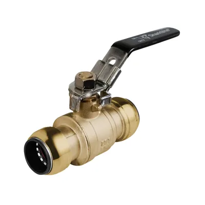Produktbild von Kugelhahn mit Steckkupplung Ø 22 mm für Aluminium-, Kunststoff- und Kupferrohr - SharkBite SBA2722