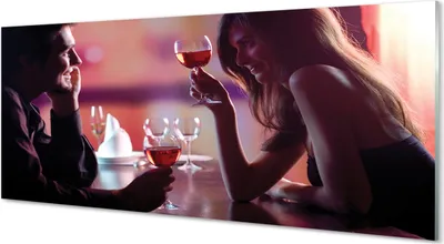 Produktbild von Glasbilder 125x50 Wandkunst Brillen